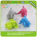 schattige olifant dier gommen puzzel gum rubber